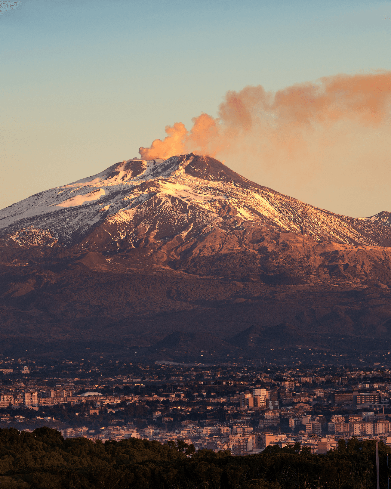 Etna ve Vezüv Yanardağları