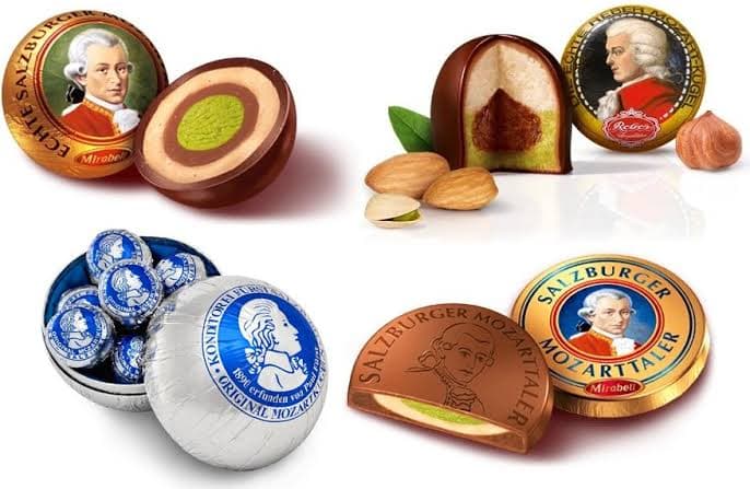 Mozartkugel - local food