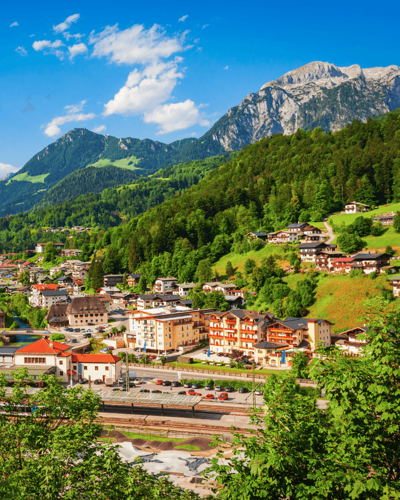 Berchtesgaden Alps in Winter