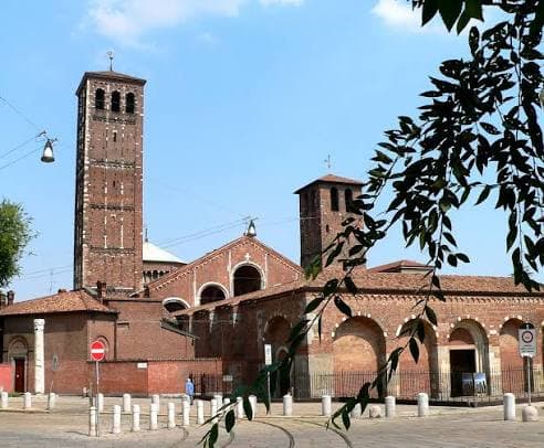 Basilica of Sant’Ambrogio place to visit