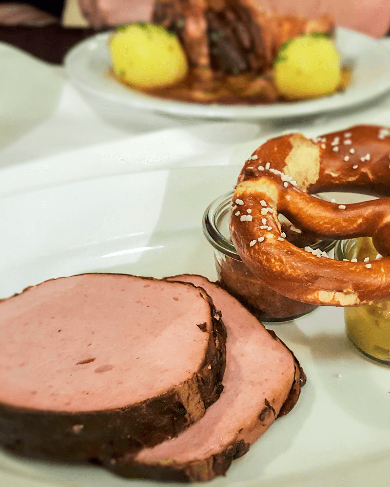 Leberkäse - local food