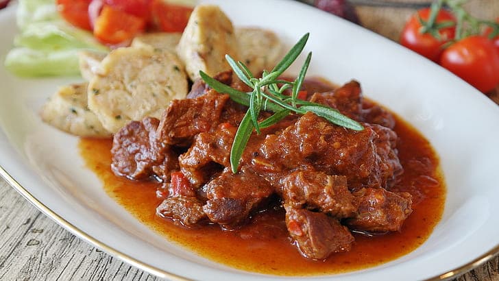 Viennese Goulash - local food