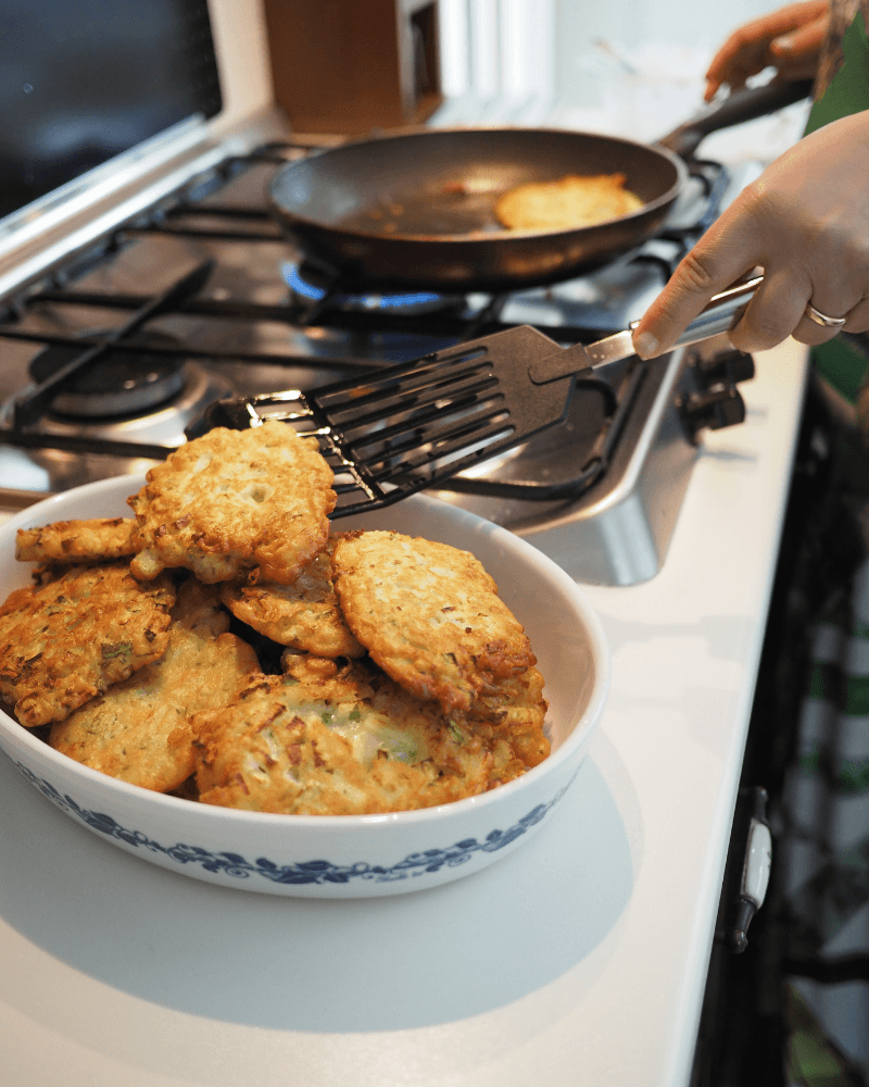 Frittelle di Zucchine - local food
