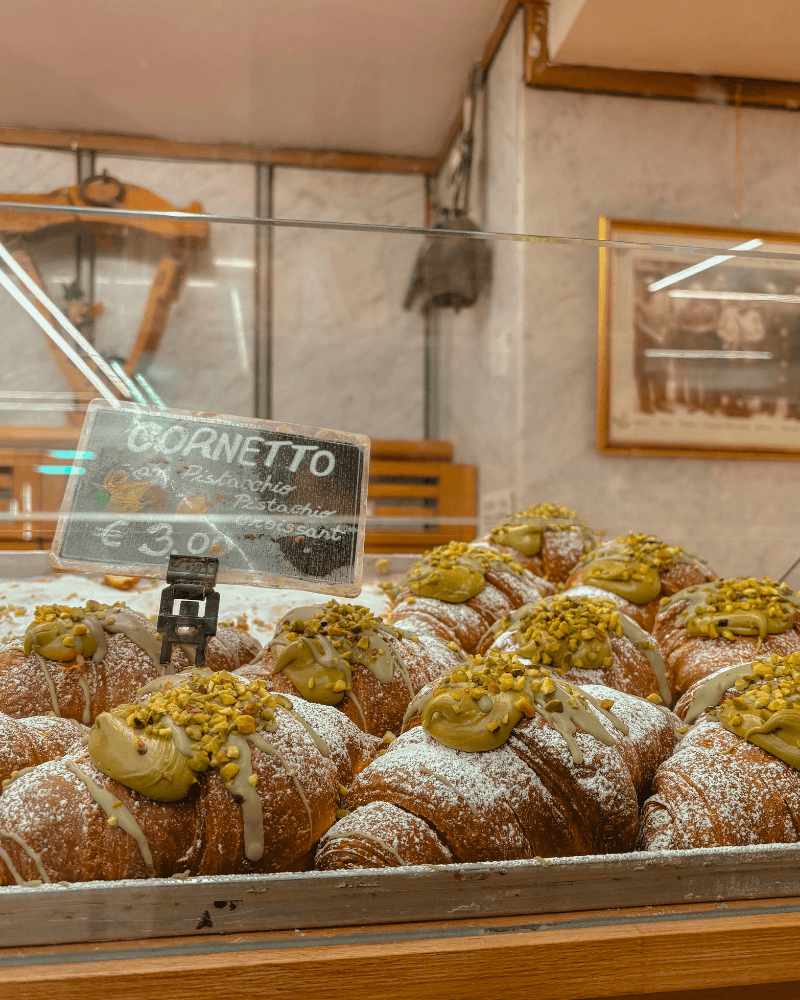 Cornetto - local food