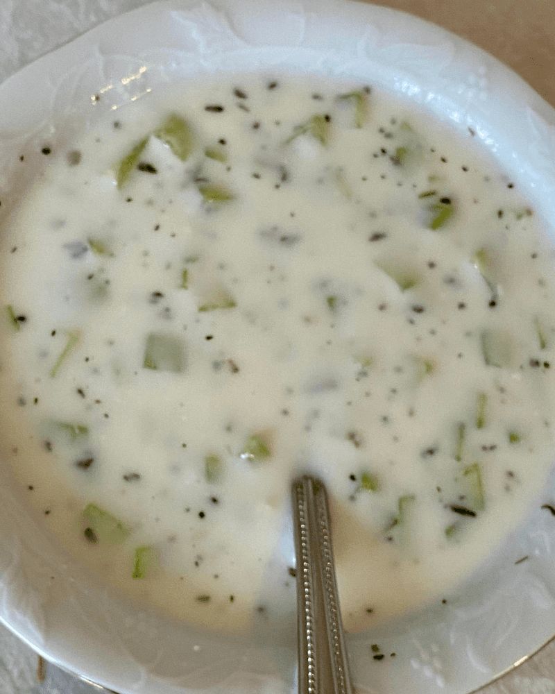 Cacik - local food