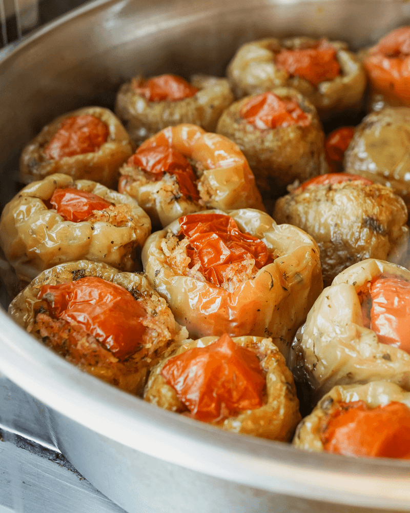 Stuffed Bell Pepper with Meat - local food