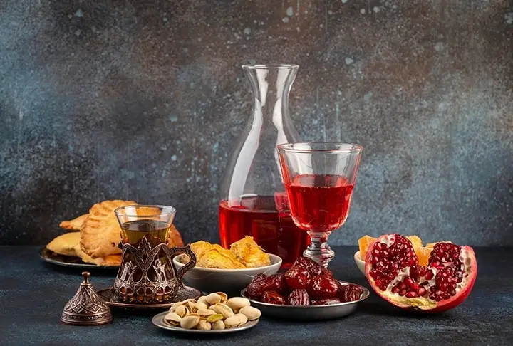 Ottoman Sherbet - local food