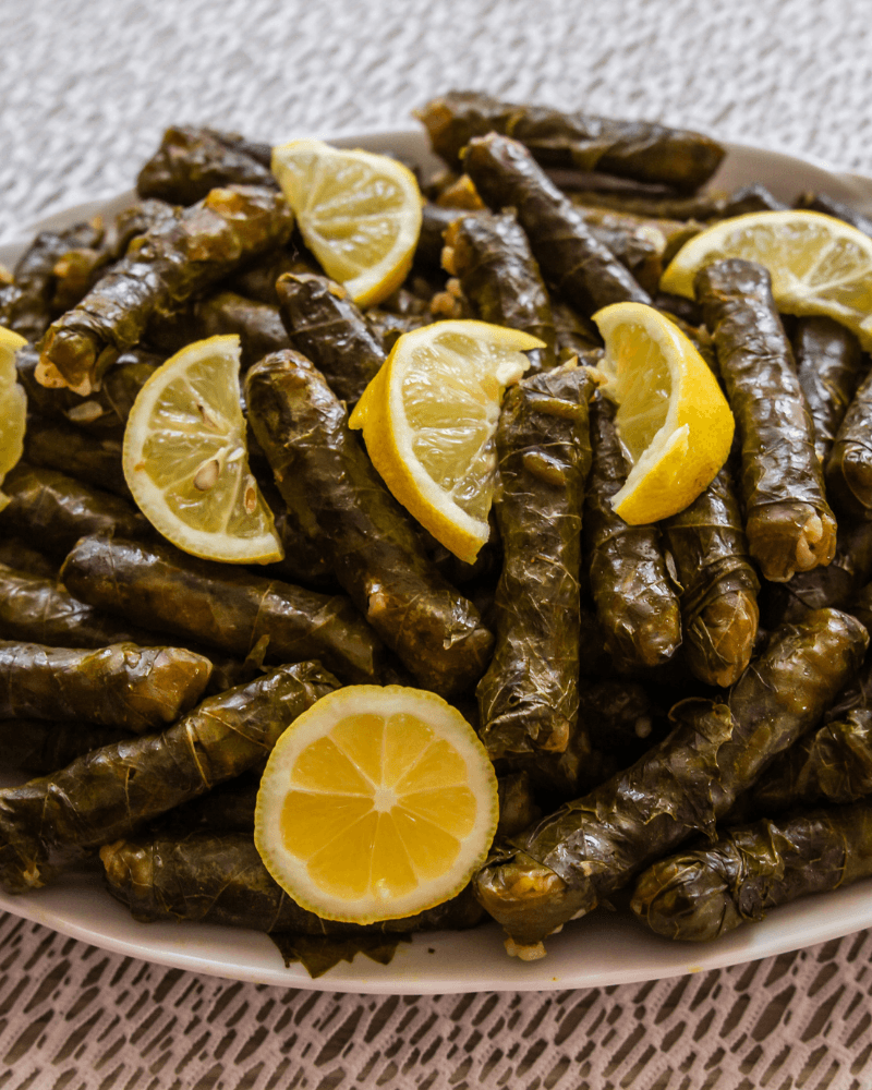 Stuffed Grape Leaves - local food