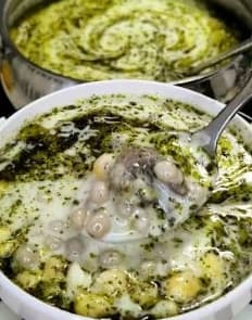 Gaziantep Çağla Aşı - local food